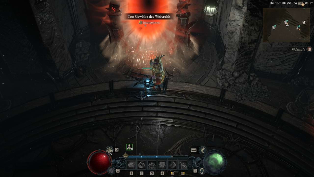 Diablo 4: Gewölbe des Webstuhls Eingang