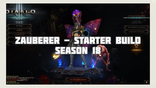 Zauberer: Starter Build Season 18