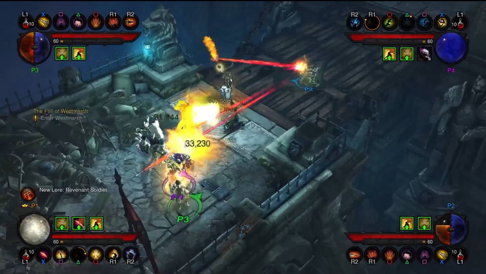 Screenshot aus der Playstatiion 4 Version von Diablo 3